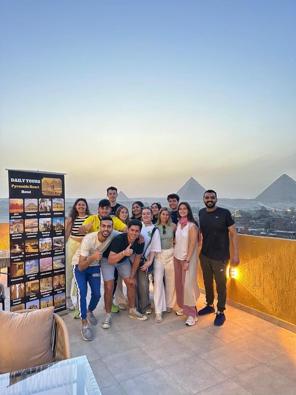 Pyramids Heart Hotel Kafret el-Gabal Esterno foto
